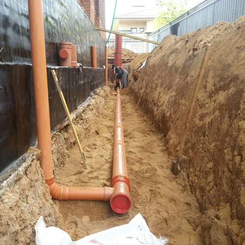 Глубинный дренаж фундамента